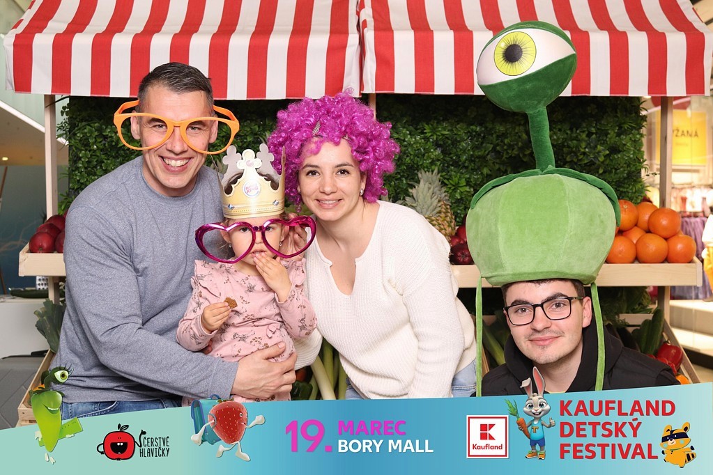 Kaufland detský festival čerstvé hlavičky 