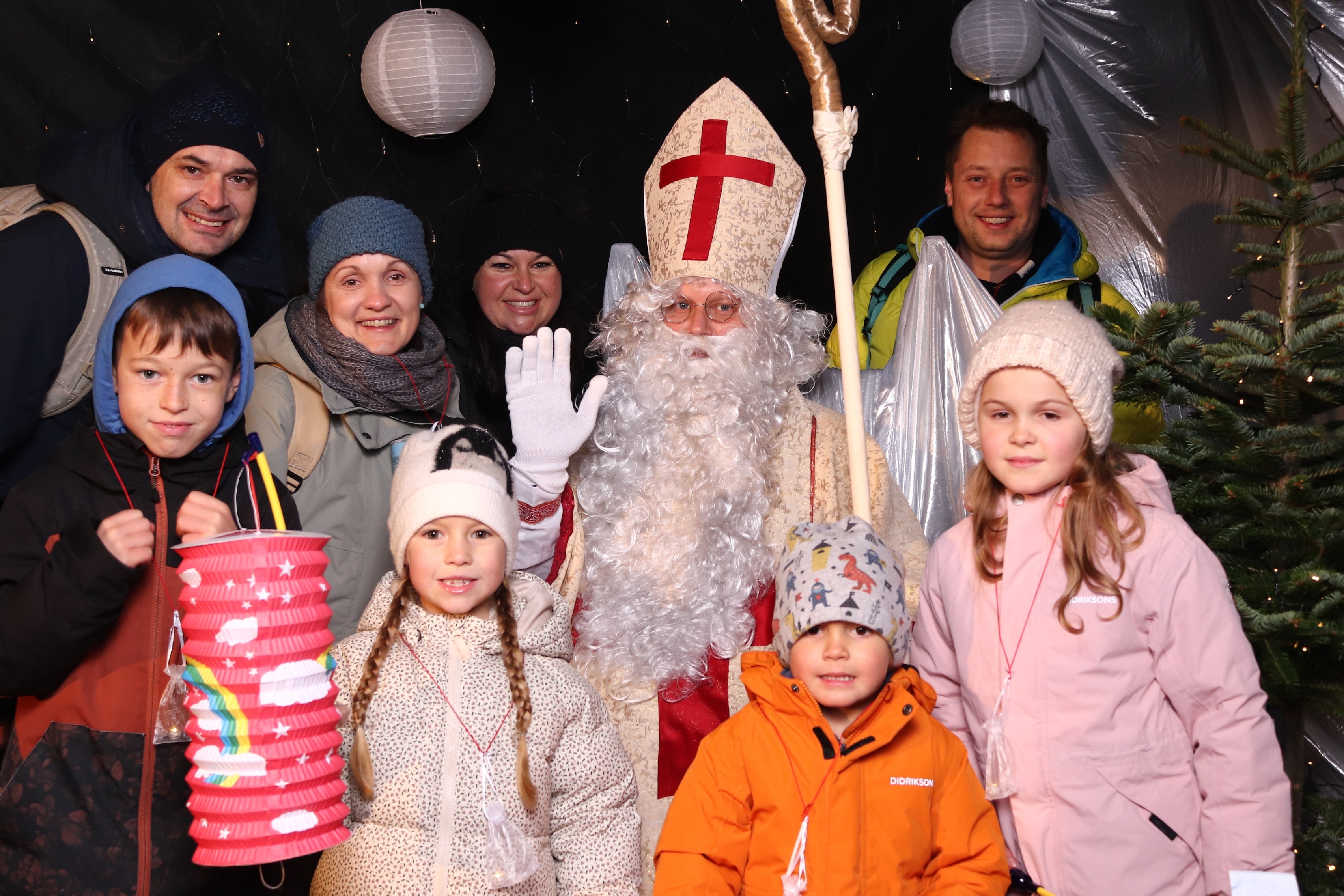 Mikuláš v Sade Janka Kráľa