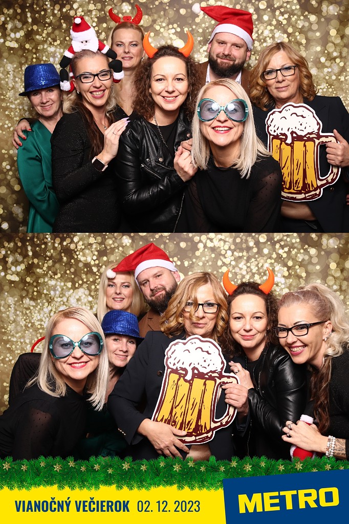 Metro vianočný večierok 