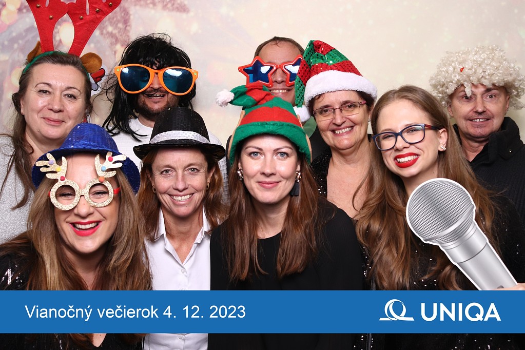 Uniqa vianočný večierok 