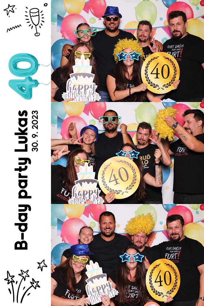 B-day party Lukas 40