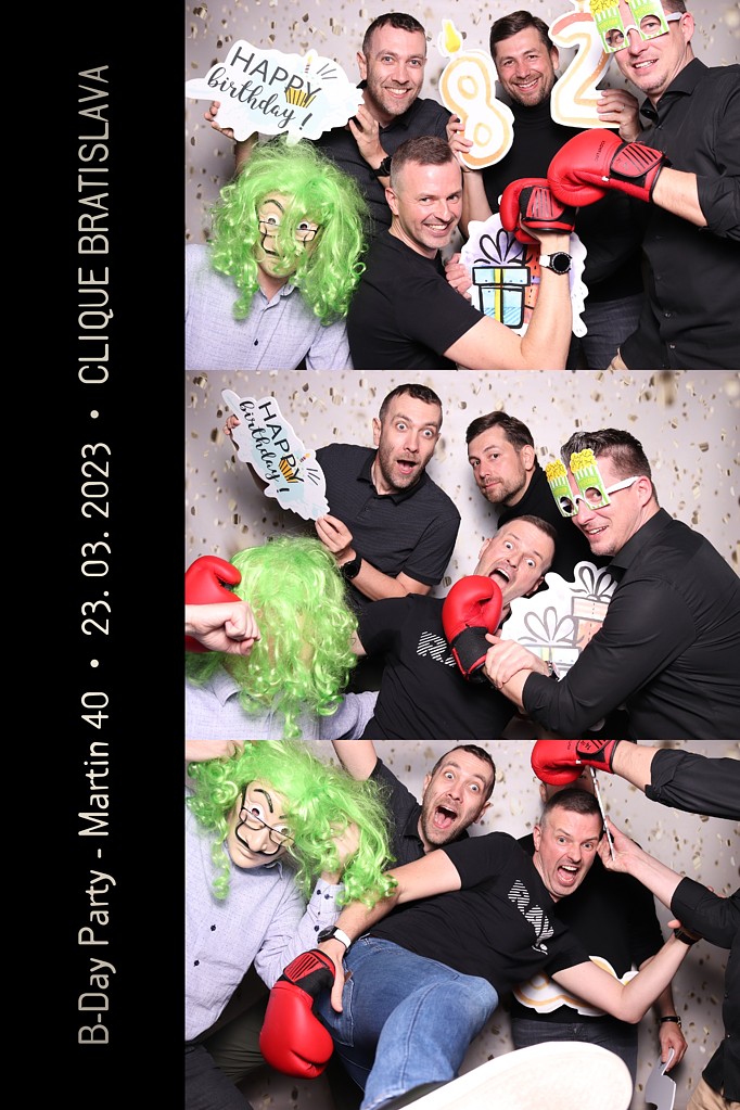 Martin 40 B-day party