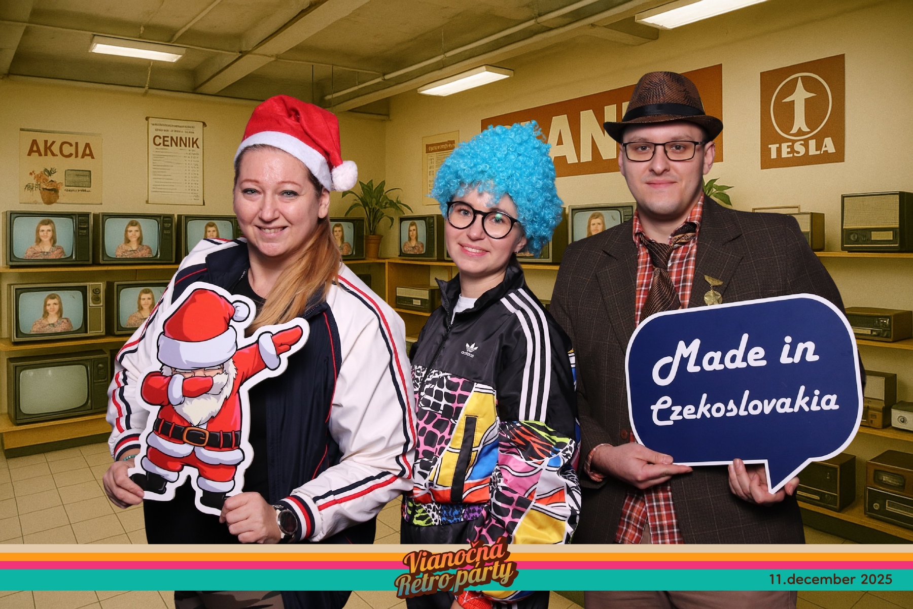 Vianočná retro párty