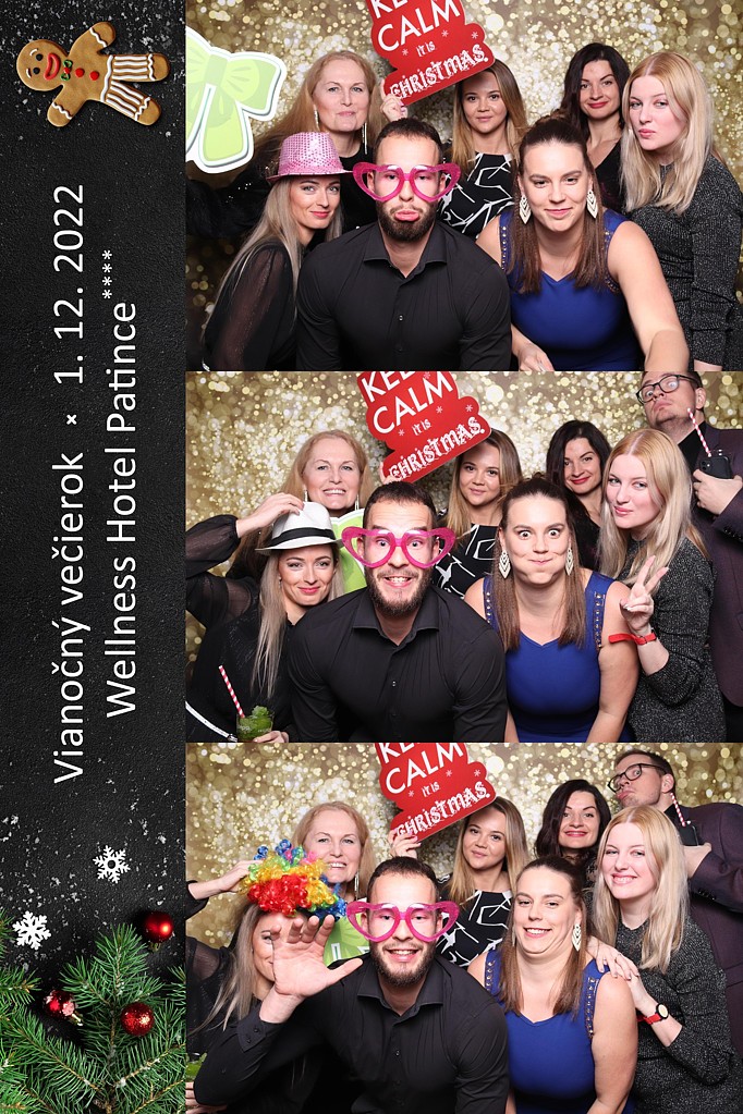 Vianočný večierok welness hotel Patince 
