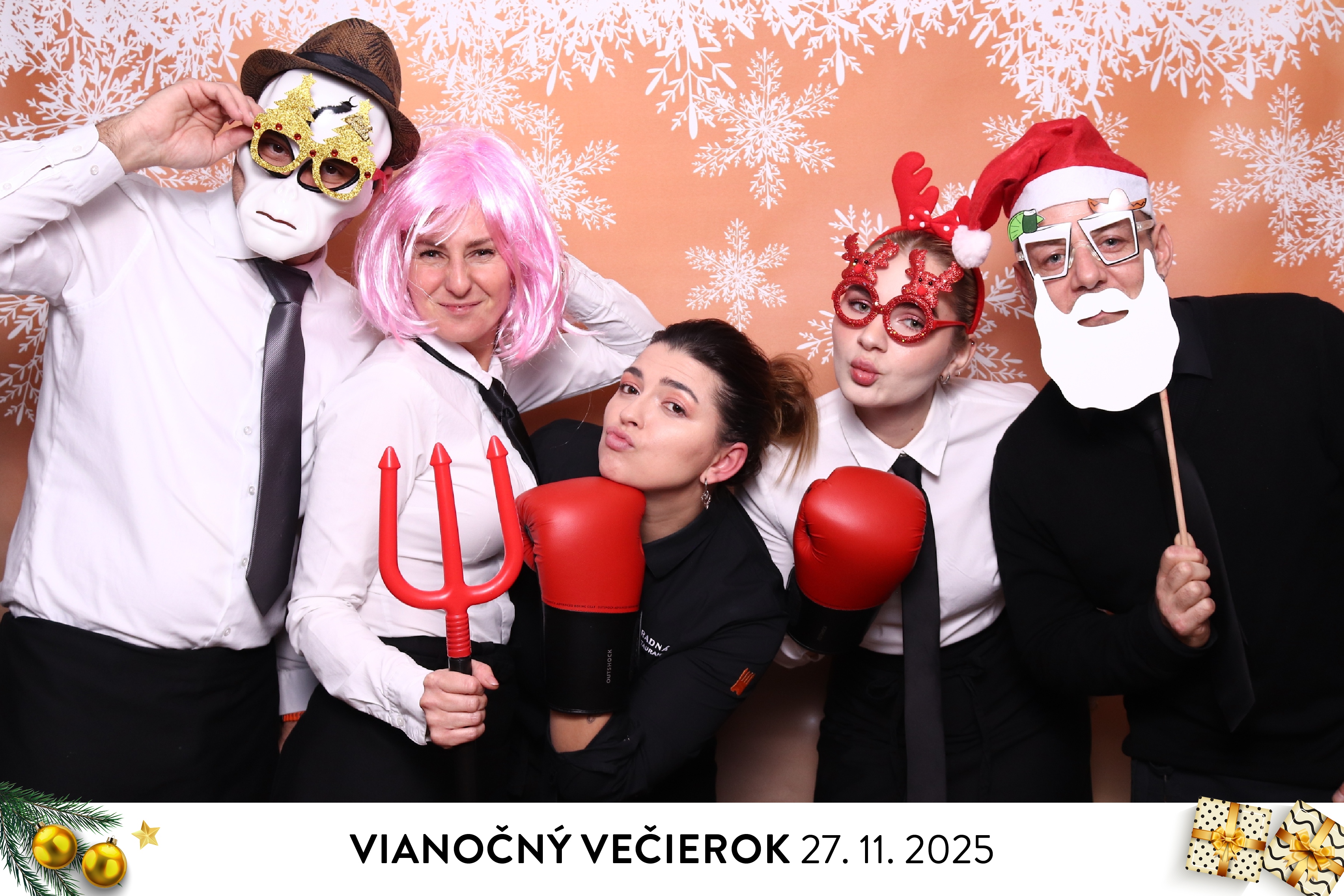 Vianočný večierok Hradná reštaurácia