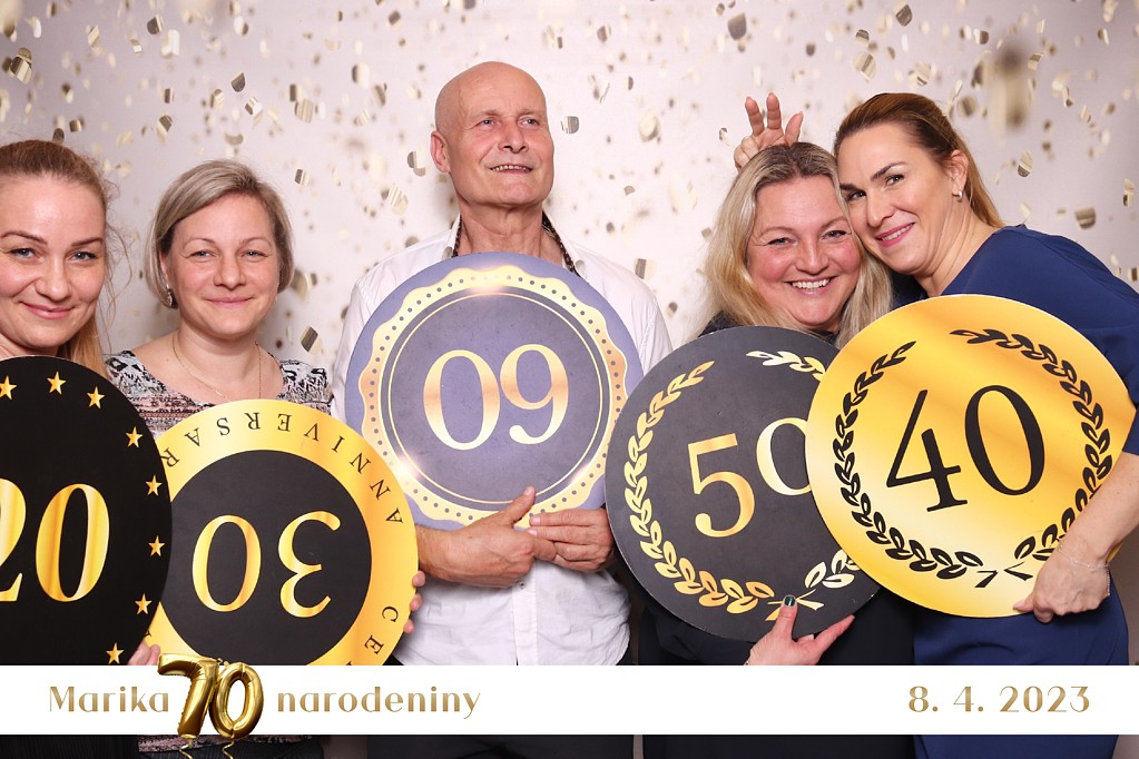 MArika 70 Narodeniny 