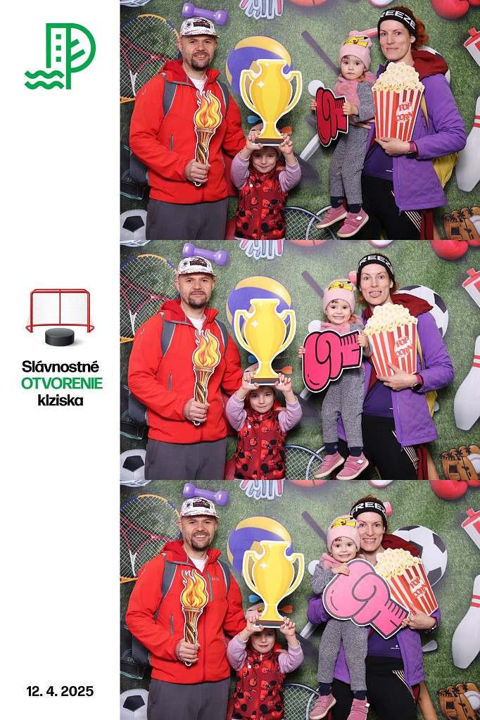 Slávnostné otvorenie klziska 