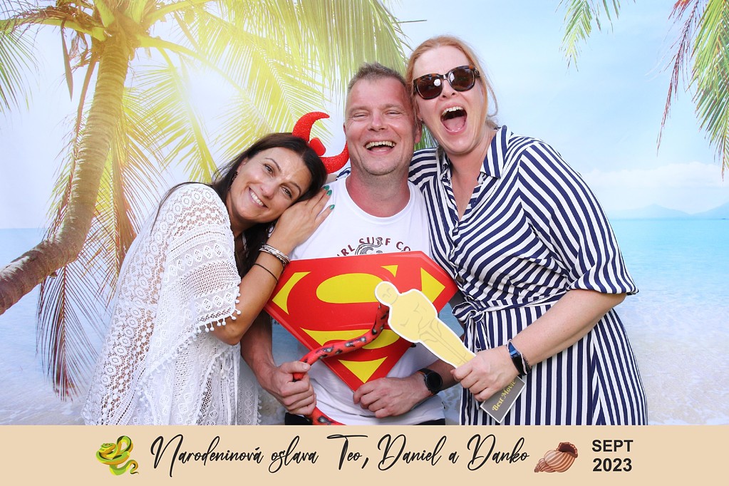 Narodeninová oslava Teo, Daniel a Danko