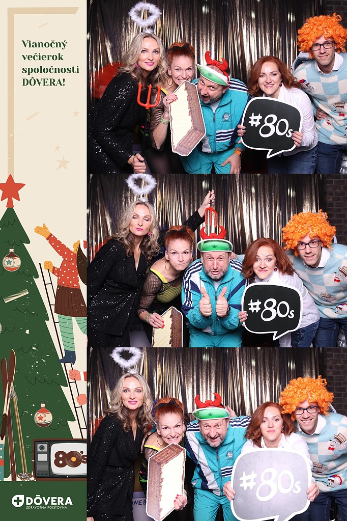 Vianočný večierok spoločnosti Dôvera 