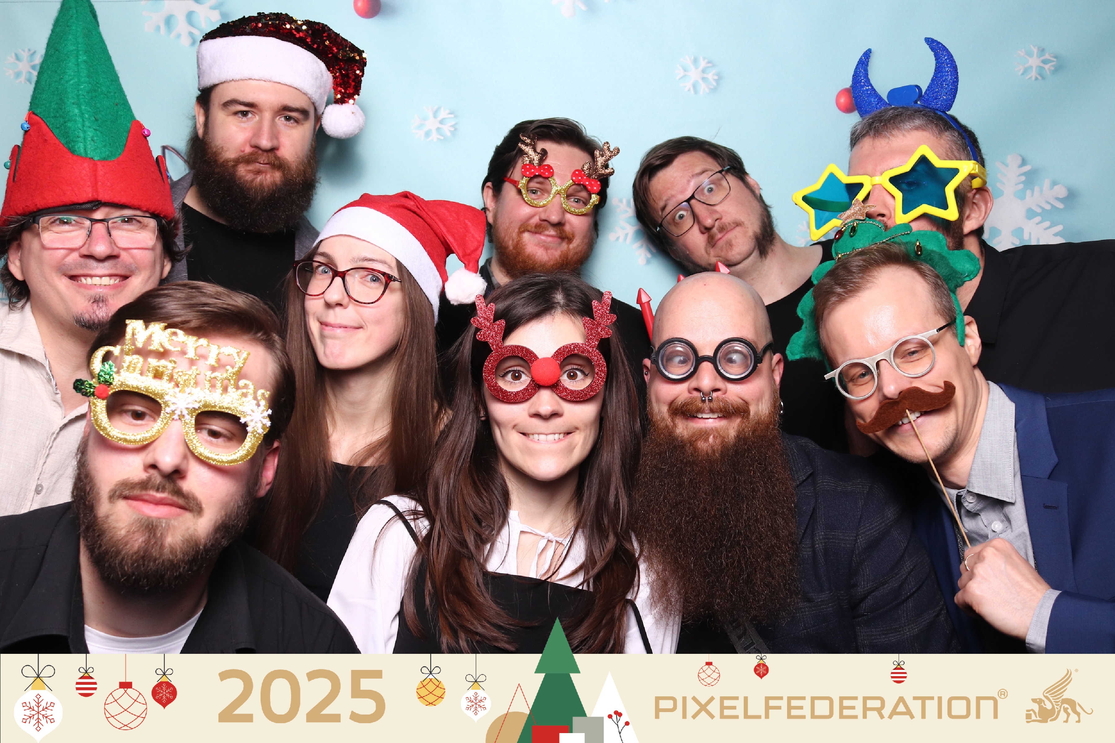 Vianočný večierok Pixelfederation