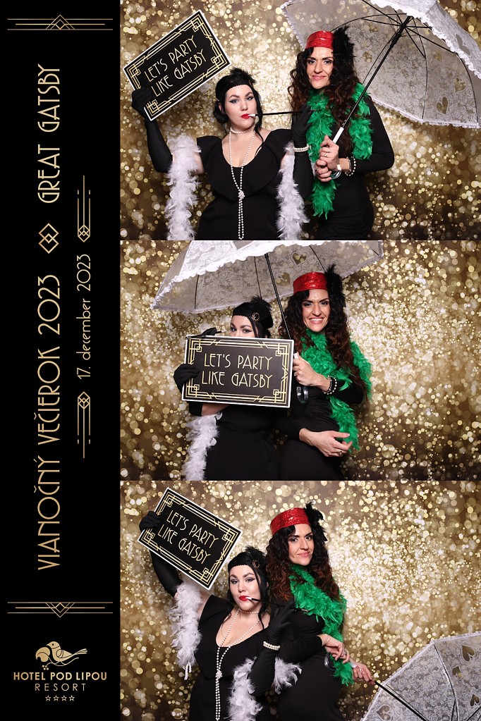 Vianočný večierok Great Gatsby 