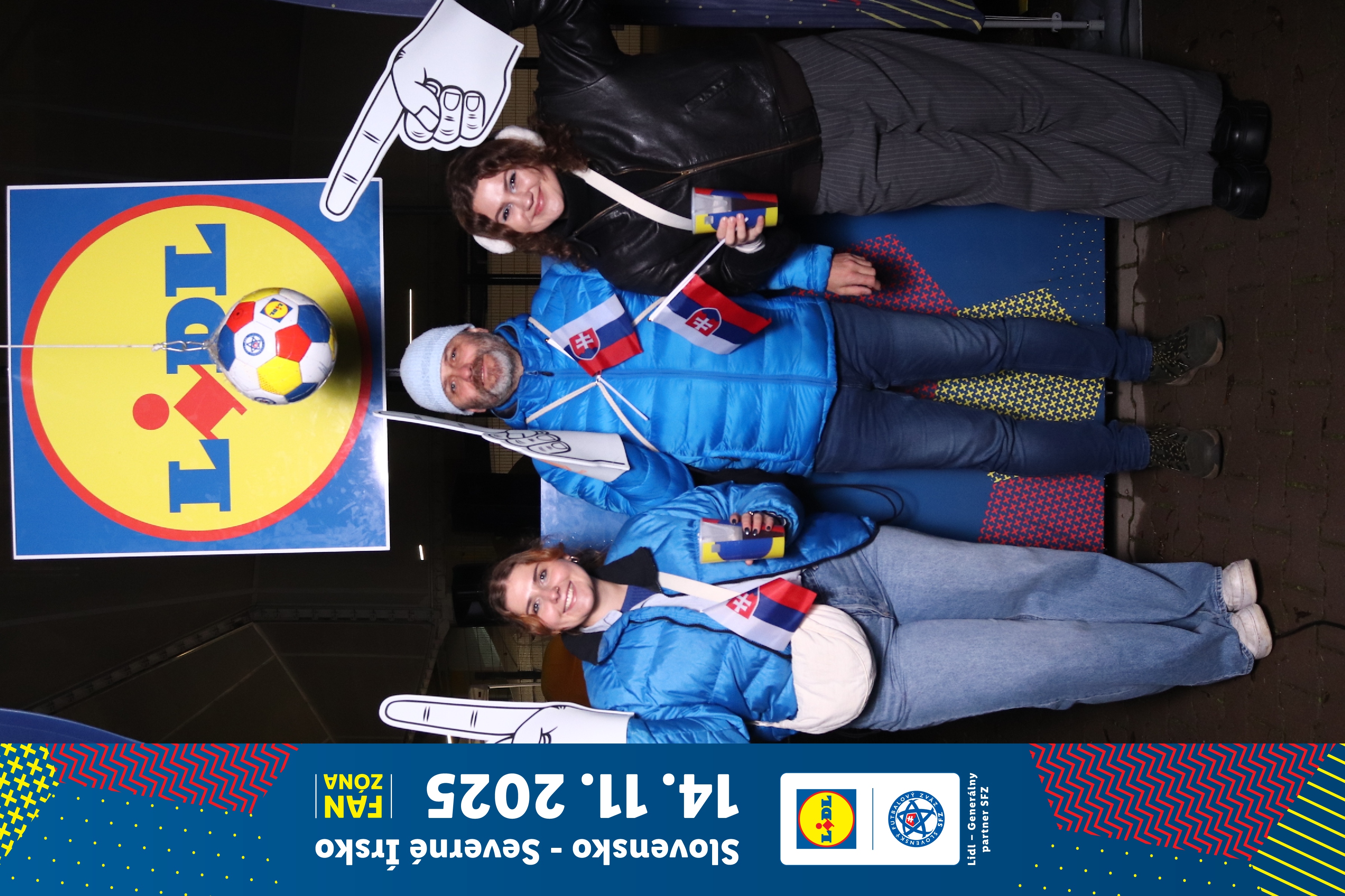 Slovensko Severné Írsko Fun Zóna Futbalový štadión