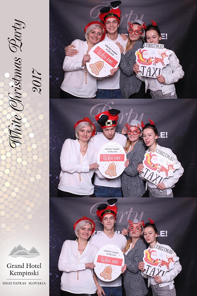 white christmas party kempinski