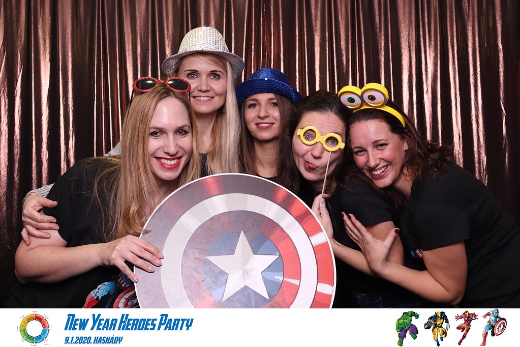 New year heroes party