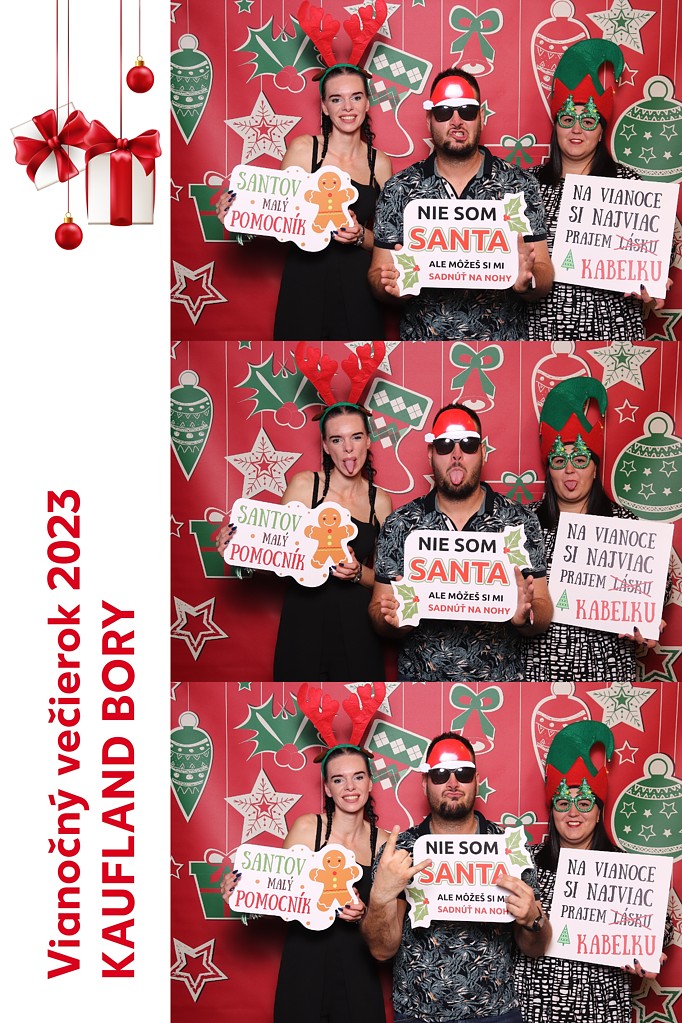 Vianočný večierok KAufland Bory
