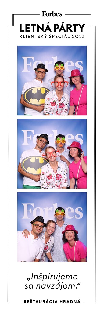 Forbes letná party 