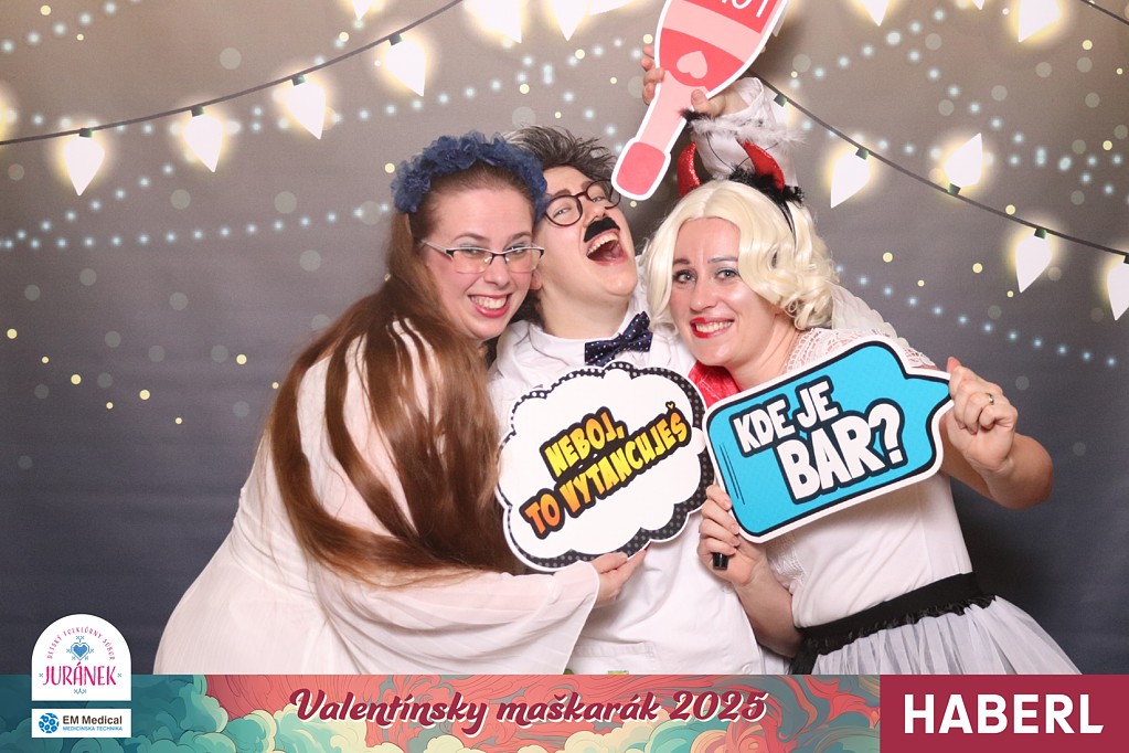 Valentínsky maškarák 