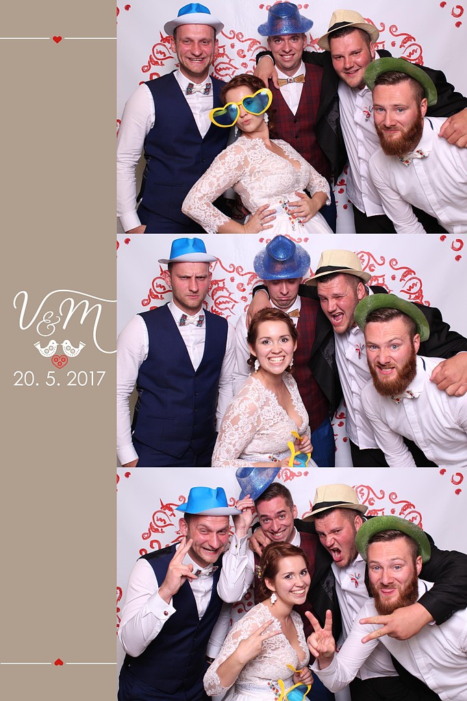 v & m